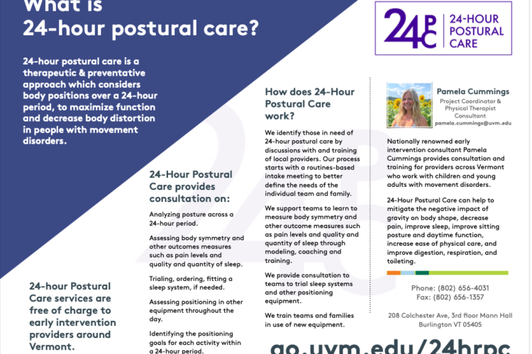 Thumbnail for 24-Hour Postural Care fact sheet