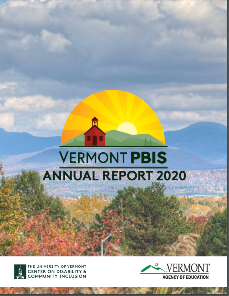 Thumbnail for 2020 PBIS Vermont annual report