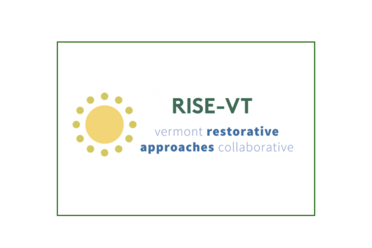 Text: RISE VT