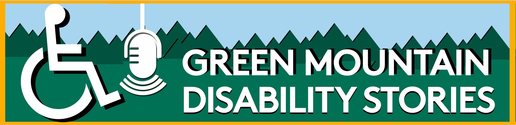 Green Mountain Disability Stories logo