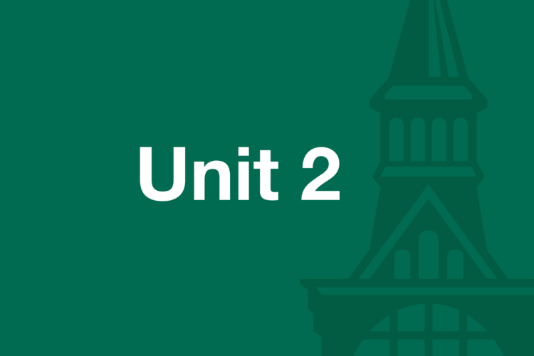 Text: Unit 2