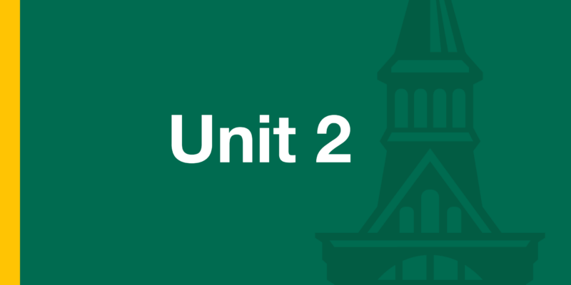 Text: Unit 2