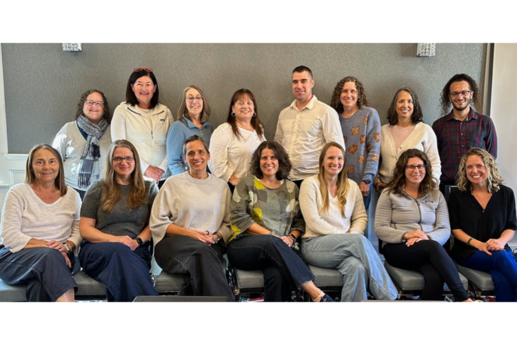 I-Team members pose for a team photo.