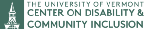 CDCI logo: The University of Vermont Center on Disability and Community Inclusion