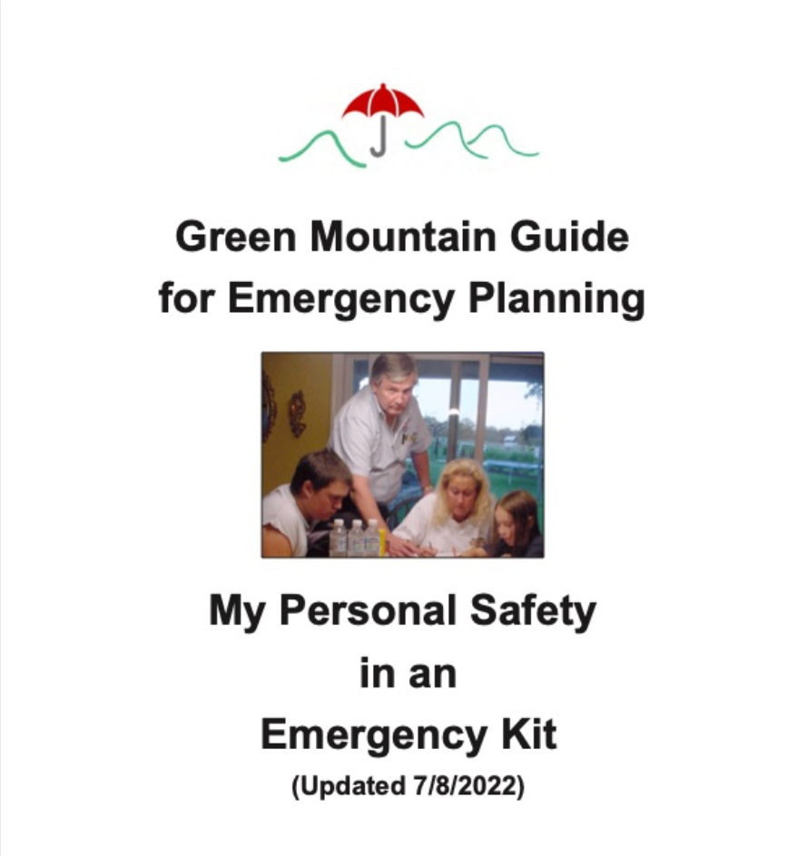 Thumbnail of the Green Mountain Emergency Preparedness Guide