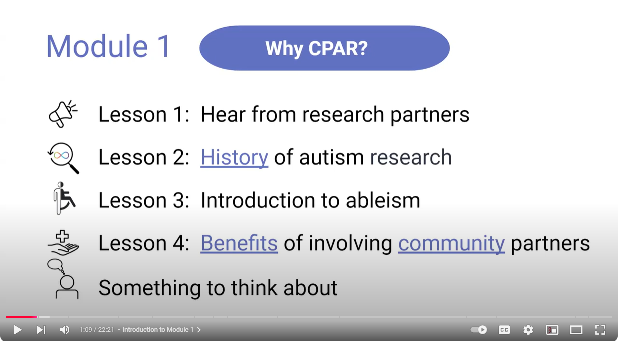 CPAR Training Module 1