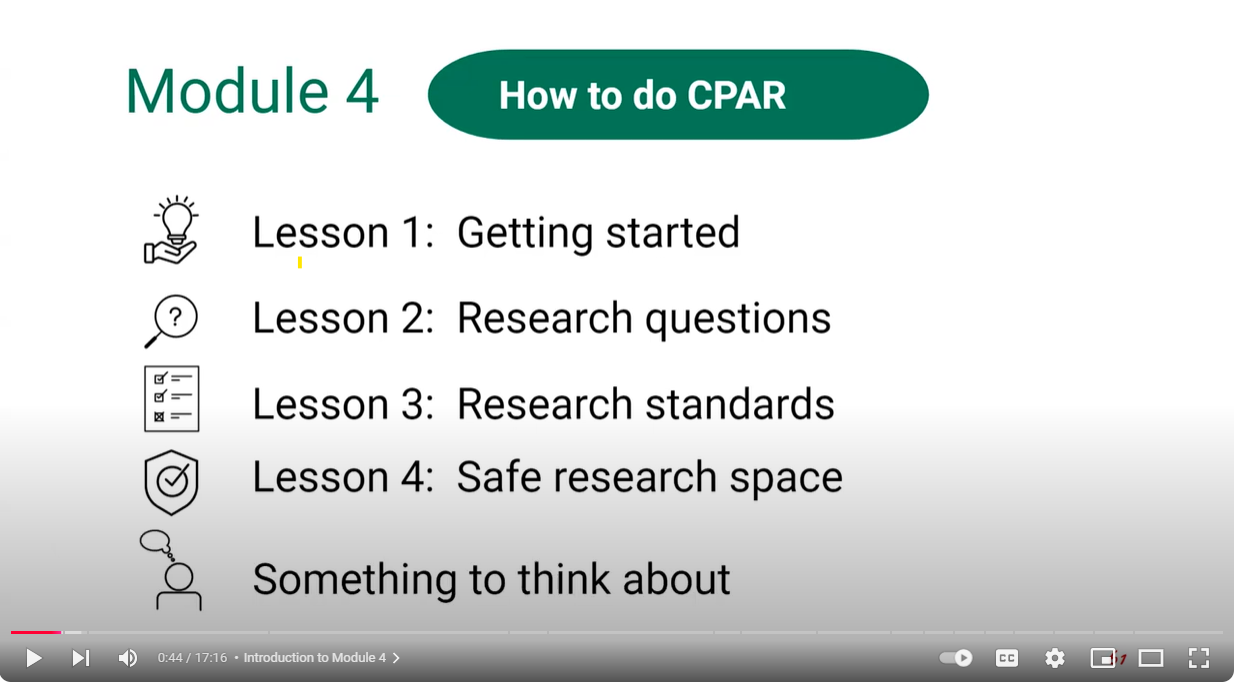 CPAR Training Module 4